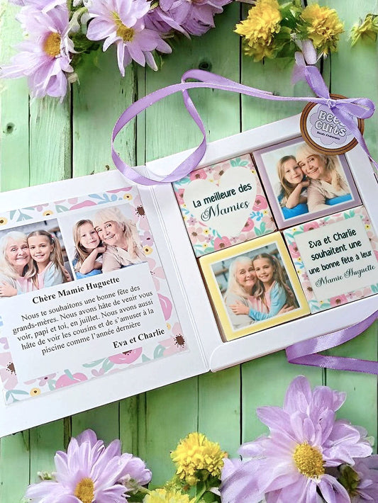 Le coffret message/photo - Beez'cuits