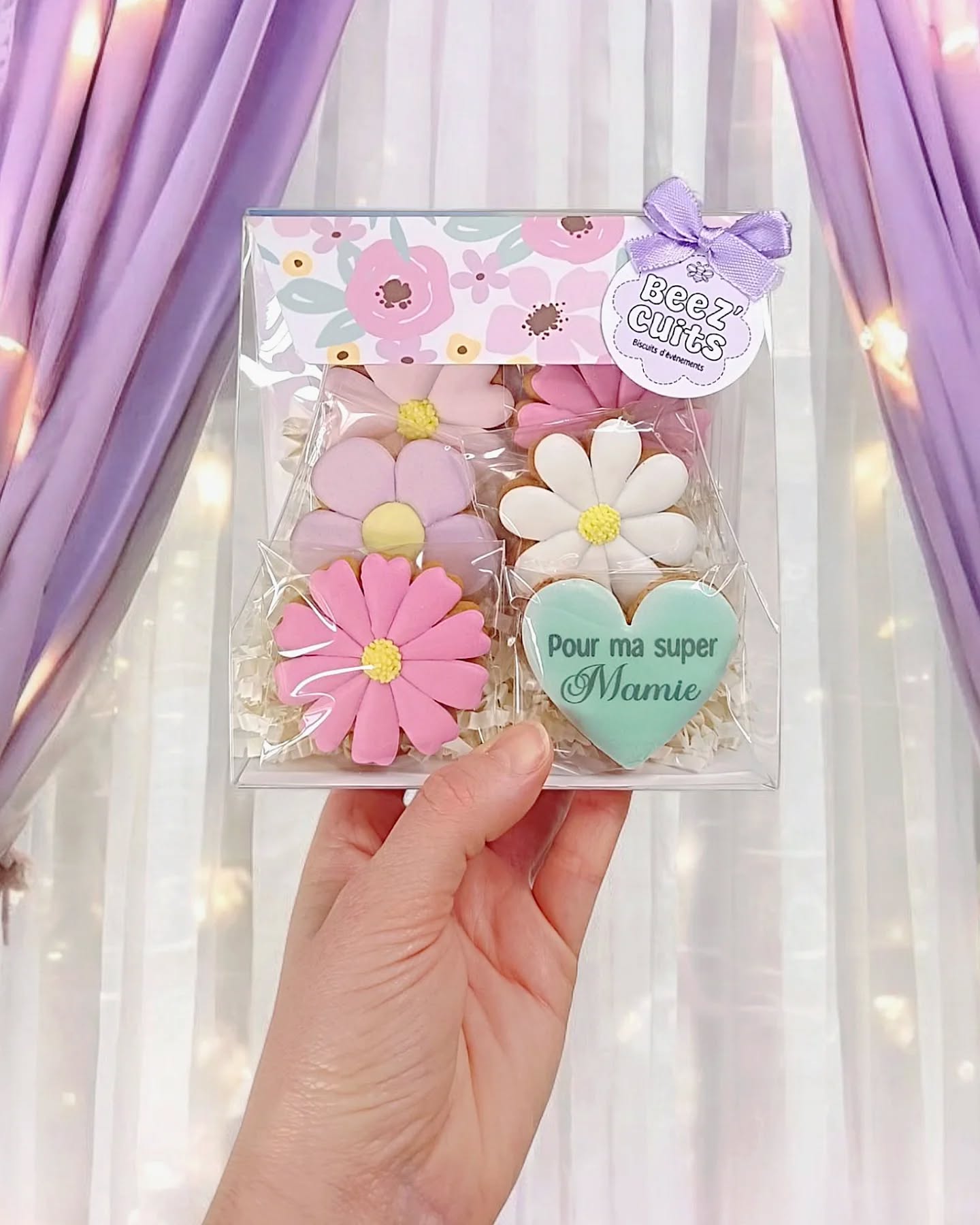 La petite pochette 6 biscuits - Beez'cuits