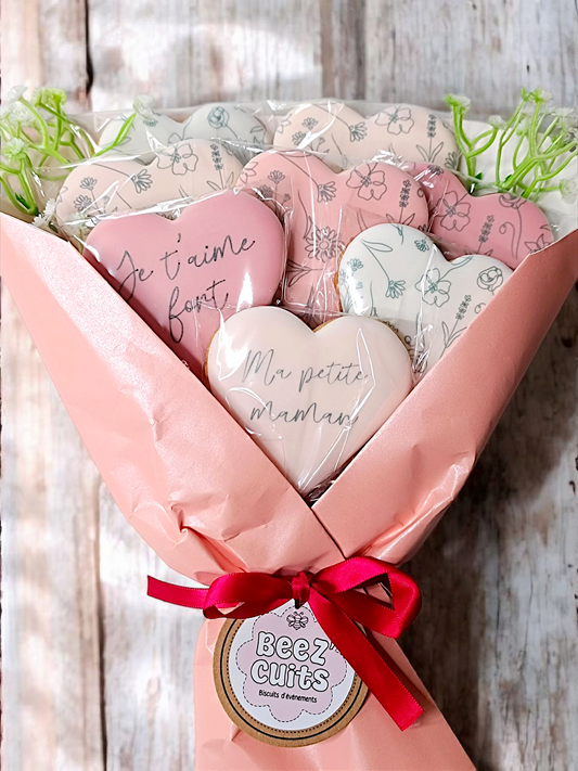 Le bouquet de coeurs tout doux