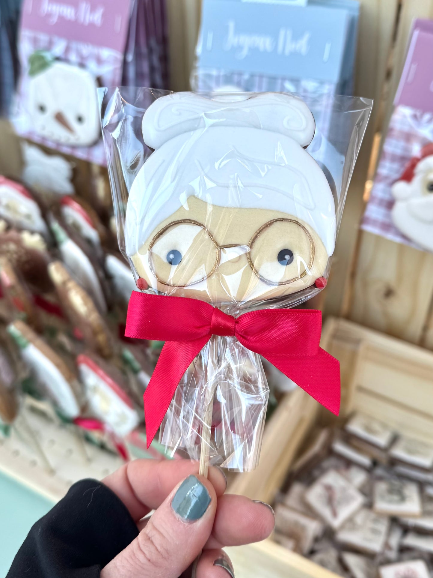 La sucette Mère Noël