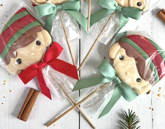 La sucette Lutin de Noël