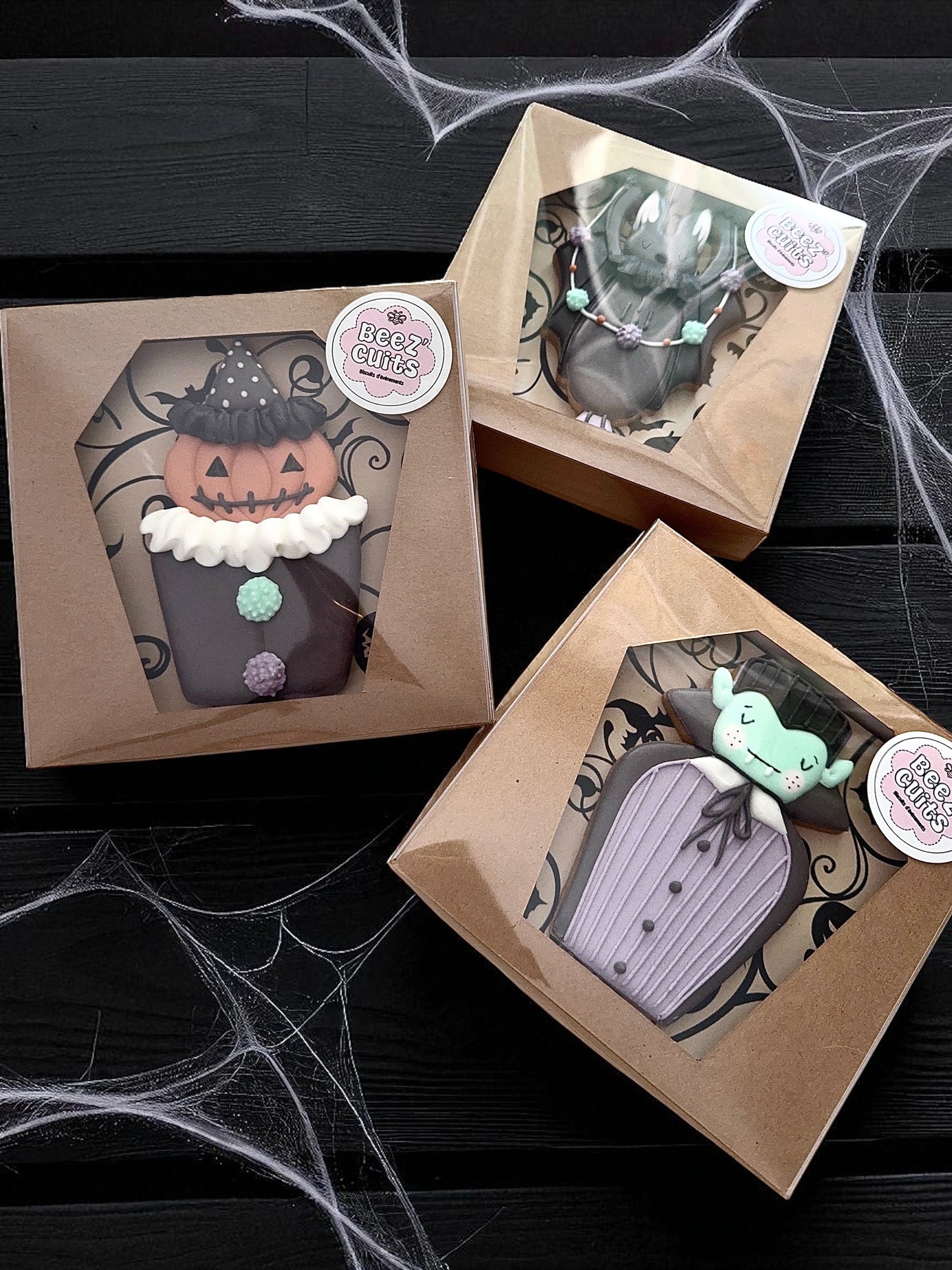 Les trois coffrets maxi biscuits