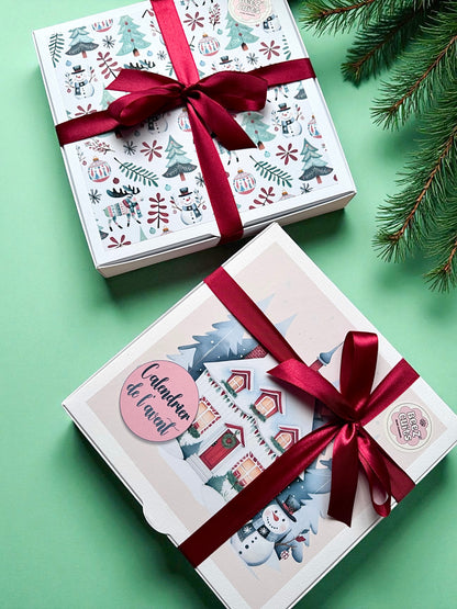 Le calendrier de l'avent "esprit Vintage"