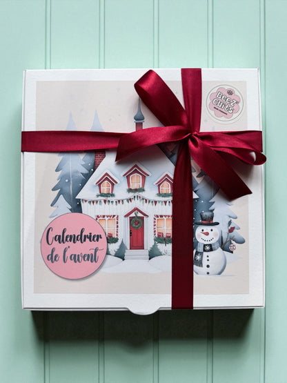 Le calendrier de l'avent "esprit Vintage"