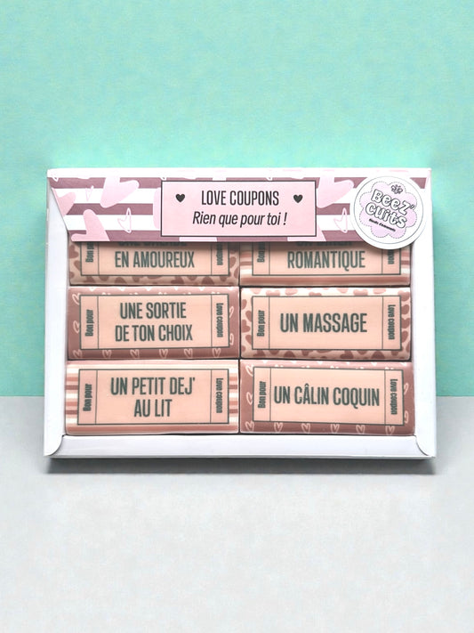 Le coffret LOVE coupons