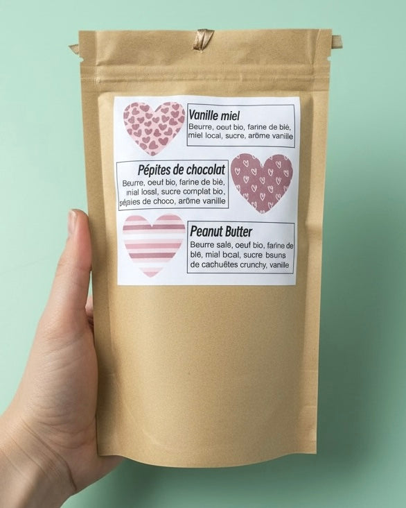 Le sachet de 10 p'tits coeurs