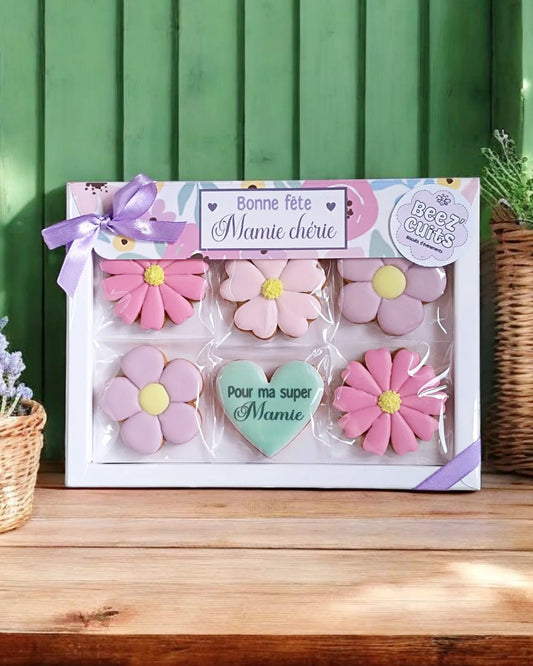 La boite de 6 biscuits - Beez'cuits